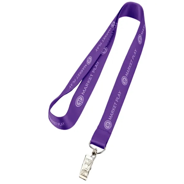 Nylon 3/4" Wide Lanyard - Nylon 3/4" Wide Lanyard - Image 5 of 5