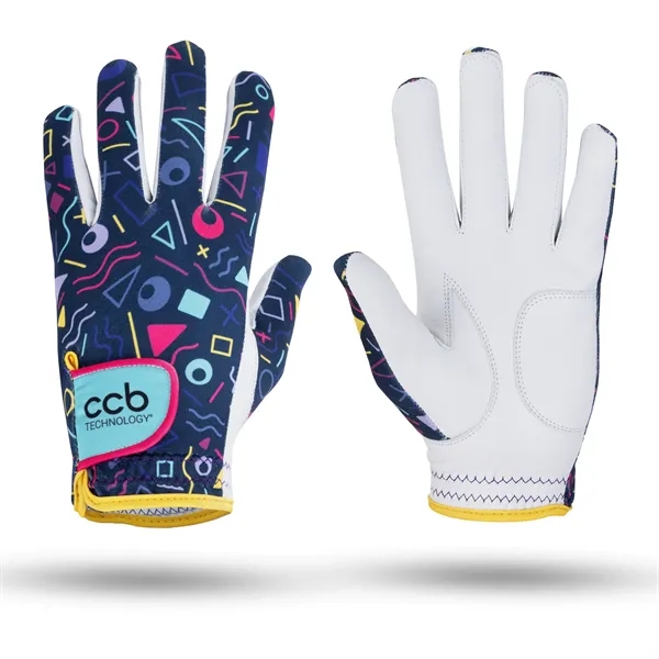 PCG Next-Gen Sublimated Golf Gloves w/ Cabretta Leather Palm - PCG Next-Gen Sublimated Golf Gloves w/ Cabretta Leather Palm - Image 4 of 25
