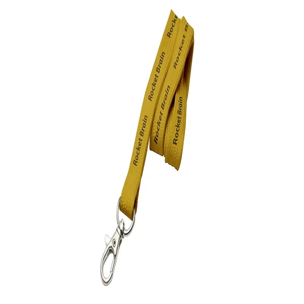 Tubular 3/8" Wide Lanyard - Tubular 3/8" Wide Lanyard - Image 2 of 5