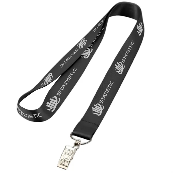 Nylon 1" Wide Lanyard - Nylon 1" Wide Lanyard - Image 2 of 5