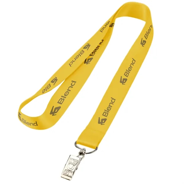 Nylon 1" Wide Lanyard - Nylon 1" Wide Lanyard - Image 4 of 5