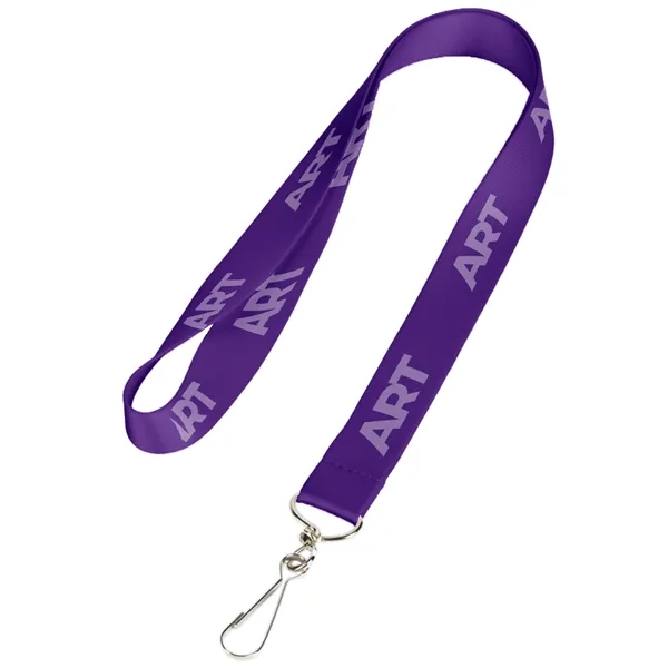 Woven 1" Wide Lanyard - Woven 1" Wide Lanyard - Image 5 of 5