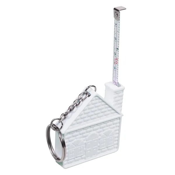 House Tape Measure Key Chain 3' - House Tape Measure Key Chain 3' - Image 1 of 2