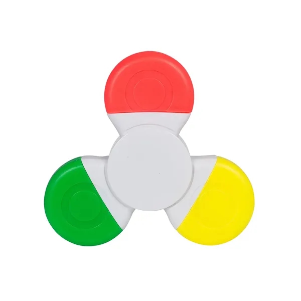 Promospinner® Tri-Highlighter - Promospinner® Tri-Highlighter - Image 1 of 3