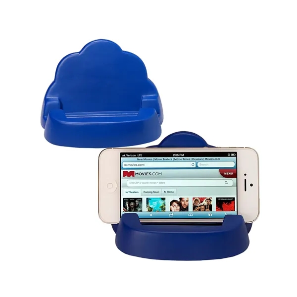 Cloud Shape Phone Stand Stress Ball - Cloud Shape Phone Stand Stress Ball - Image 1 of 5