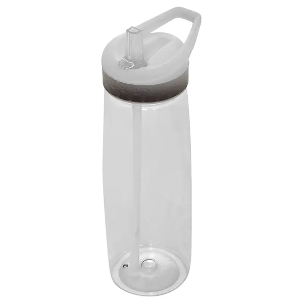 28 oz Wave Bottle With Flip Up Straw - 28 oz Wave Bottle With Flip Up Straw - Image 1 of 5