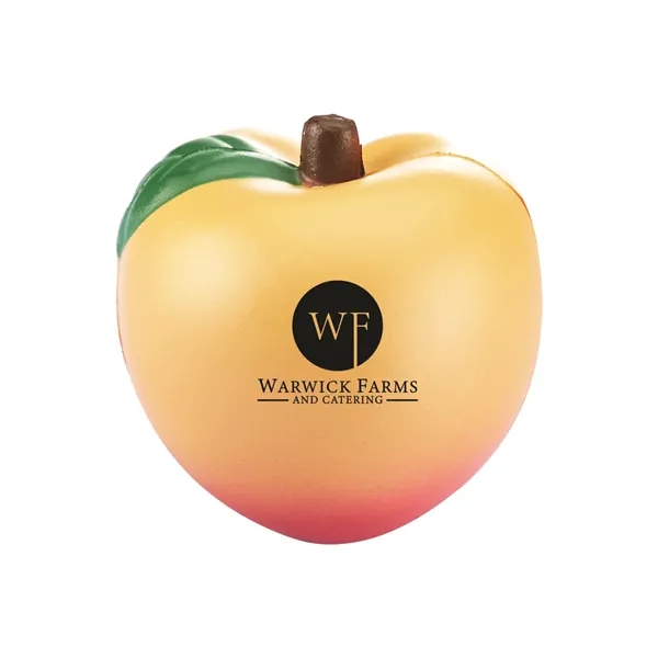 Peach Shape Stress Ball