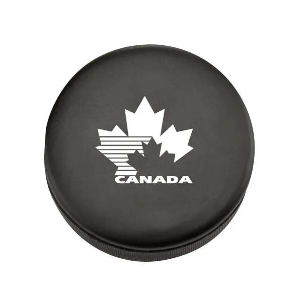Hockey Puck Shape Stress Ball - Hockey Puck Shape Stress Ball - Image 0 of 1