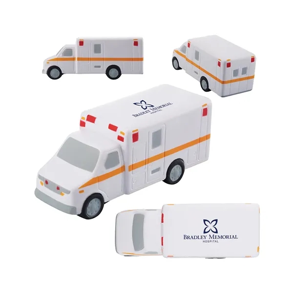 Ambulance Shape Stress Ball - Ambulance Shape Stress Ball - Image 0 of 1