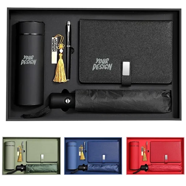 Luxury 5-in-1 Corporate Gift Set - Luxury 5-in-1 Corporate Gift Set - Image 0 of 4