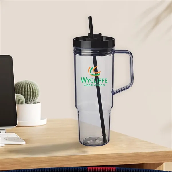 40 Oz. Lincoln Plastic Tumbler - 40 Oz. Lincoln Plastic Tumbler - Image 1 of 6