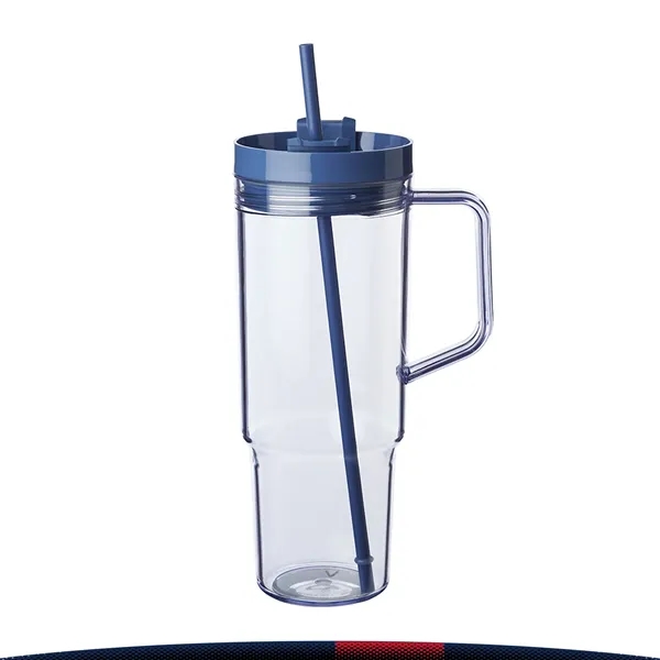 40 Oz. Lincoln Plastic Tumbler - 40 Oz. Lincoln Plastic Tumbler - Image 3 of 6