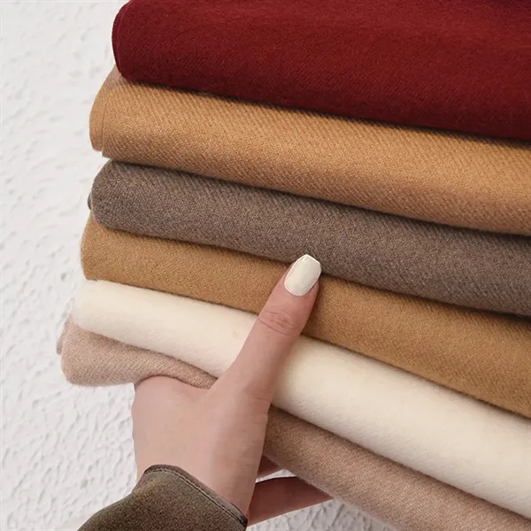 Soft Cashmere Feel Pashmina Wrap Scarf for Autumn Winter - Soft Cashmere Feel Pashmina Wrap Scarf for Autumn Winter - Image 3 of 12