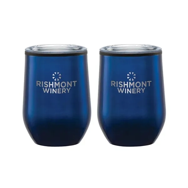 Matteo II Two-Piece Wine/Whiskey Tumbler Gift Set - Matteo II Two-Piece Wine/Whiskey Tumbler Gift Set - Image 16 of 16