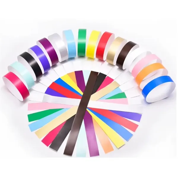Event Wristbands - Full Color Printed Paper Bands - Event Wristbands - Full Color Printed Paper Bands - Image 1 of 2