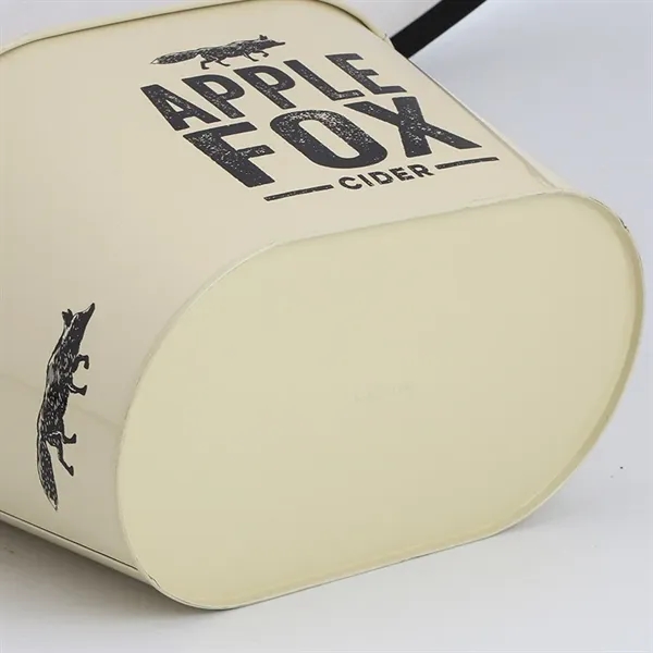 4 Gallon Galvanized Ice Bucket Tubs Metal Beverage Cooler - 4 Gallon Galvanized Ice Bucket Tubs Metal Beverage Cooler - Image 4 of 4