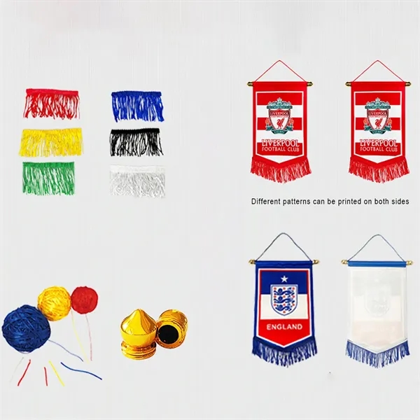 World Cup Pennant Custom Soccer Team Flag - World Cup Pennant Custom Soccer Team Flag - Image 4 of 4