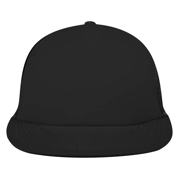 FLAT BILL TRUCKER CAP - FLAT BILL TRUCKER CAP - Image 3 of 6
