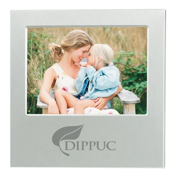 4" x 6" Dazzling Aluminum Photo Frame - 4" x 6" Dazzling Aluminum Photo Frame - Image 2 of 7