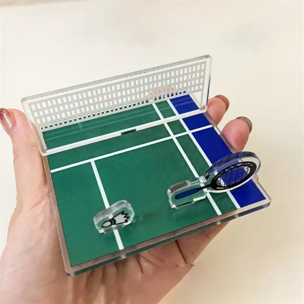 Acrylic Sports Phone Stand - Badminton Tennis Table Tennis - Acrylic Sports Phone Stand - Badminton Tennis Table Tennis - Image 3 of 6