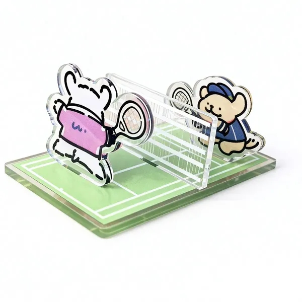 Acrylic Sports Phone Stand - Badminton Tennis Table Tennis - Acrylic Sports Phone Stand - Badminton Tennis Table Tennis - Image 5 of 6
