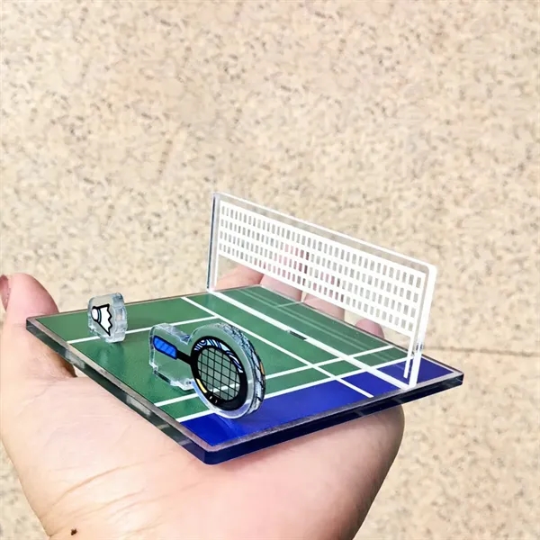 Acrylic Sports Phone Stand - Badminton Tennis Table Tennis - Acrylic Sports Phone Stand - Badminton Tennis Table Tennis - Image 6 of 6