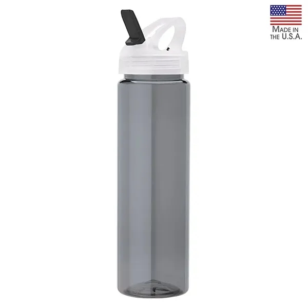 Custom Newport 25 oz. PET Bottle with Flip Spout
