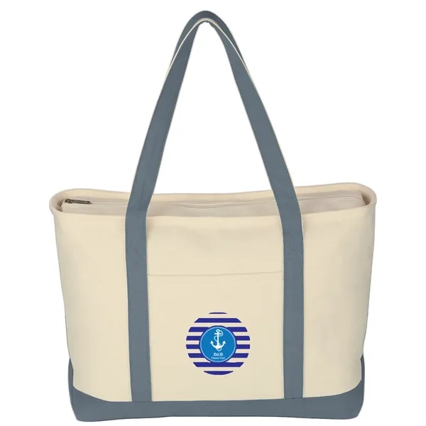 Large Starboard Cotton Canvas Tote Bag - Large Starboard Cotton Canvas Tote Bag - Image 47 of 52