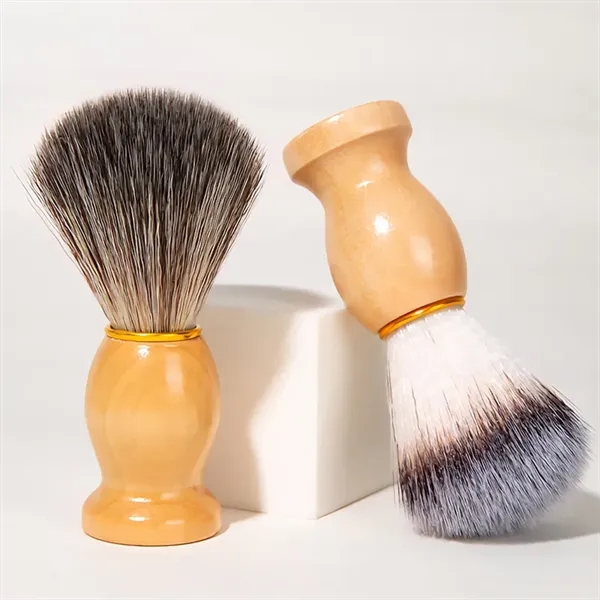 Wooden handle men's beard brush - Wooden handle men's beard brush - Image 3 of 5