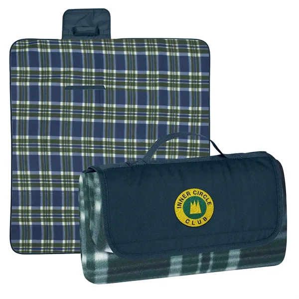 rPET Roll-Up Picnic Blanket - rPET Roll-Up Picnic Blanket - Image 7 of 26