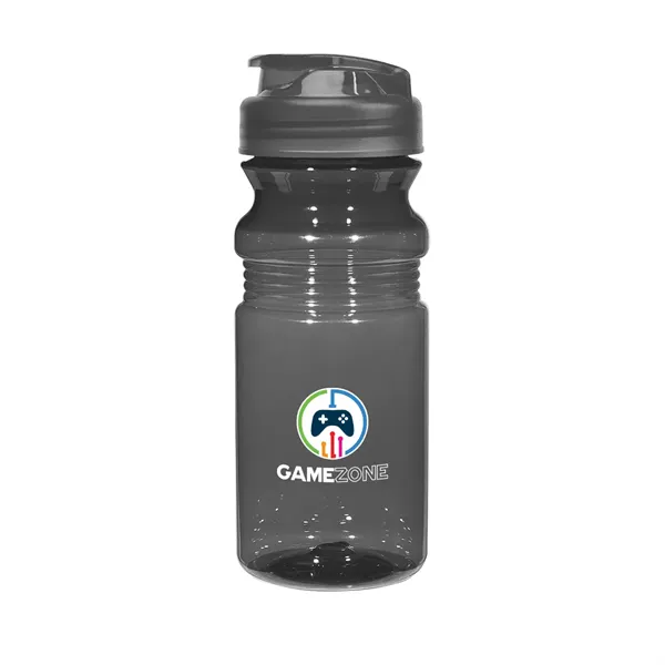 20 Oz. Poly-Clear™ Fitness Bottle With Super Sipper Lid - 20 Oz. Poly-Clear™ Fitness Bottle With Super Sipper Lid - Image 5 of 15