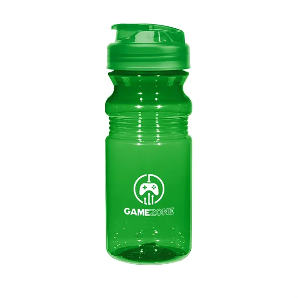 20 Oz. Poly-Clear™ Fitness Bottle With Super Sipper Lid - 20 Oz. Poly-Clear™ Fitness Bottle With Super Sipper Lid - Image 9 of 15