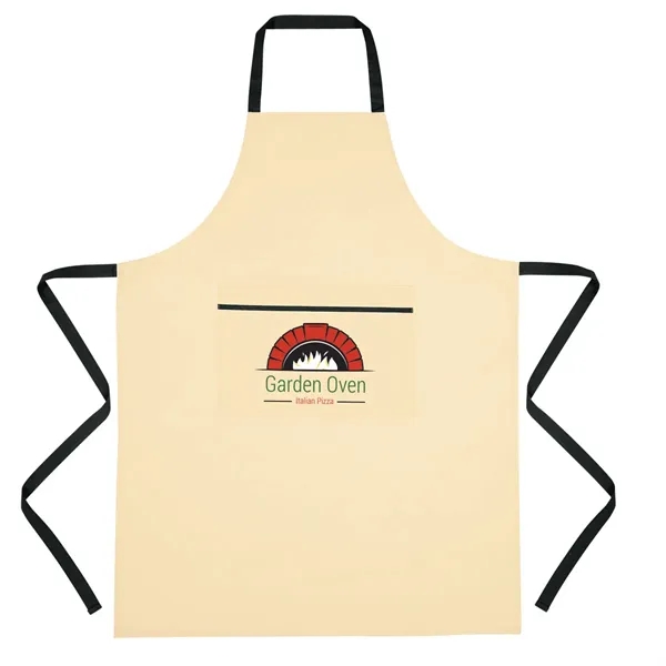 Cotton Cooking Apron - Cotton Cooking Apron - Image 3 of 12