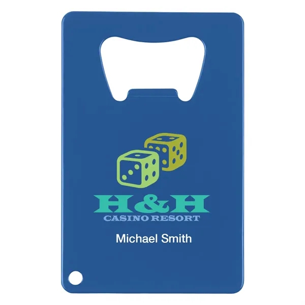 Credit Card Shaped Bottle Opener - Credit Card Shaped Bottle Opener - Image 9 of 12
