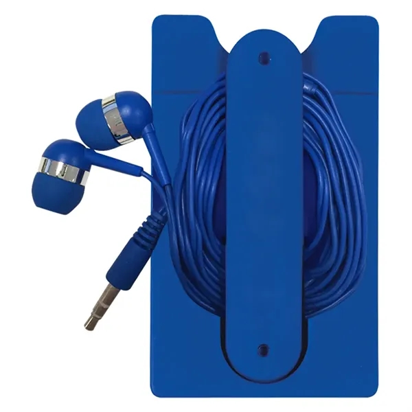 Phone Wallet With Earbuds - Phone Wallet With Earbuds - Image 9 of 30