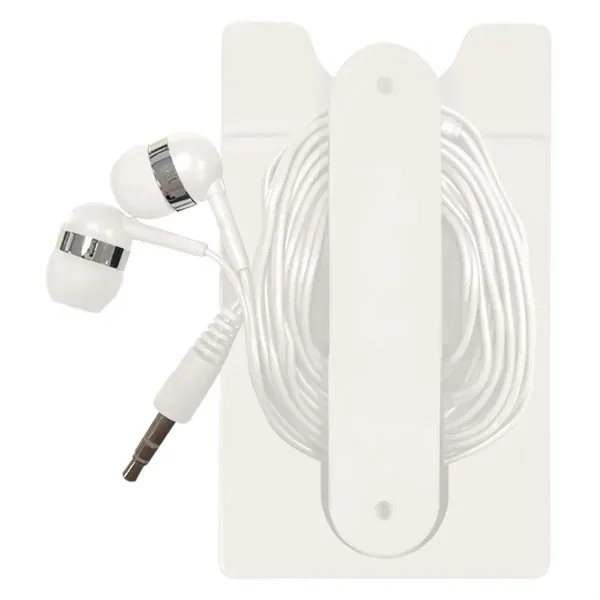 Phone Wallet With Earbuds - Phone Wallet With Earbuds - Image 11 of 30