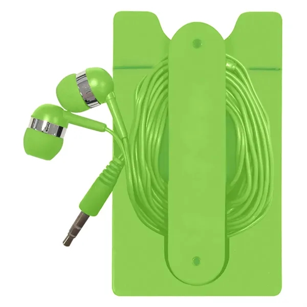 Phone Wallet With Earbuds - Phone Wallet With Earbuds - Image 12 of 30