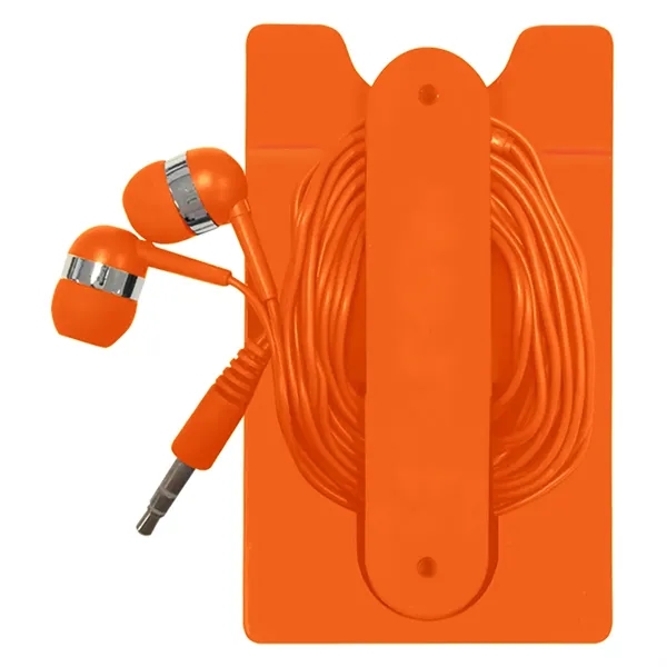 Phone Wallet With Earbuds - Phone Wallet With Earbuds - Image 13 of 30