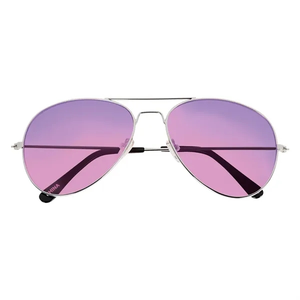Ocean Gradient Aviator Sunglasses - Ocean Gradient Aviator Sunglasses - Image 4 of 7