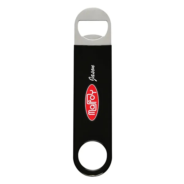 Large Vinyl Coated Stainless Steel Bottle Opener - Large Vinyl Coated Stainless Steel Bottle Opener - Image 4 of 16