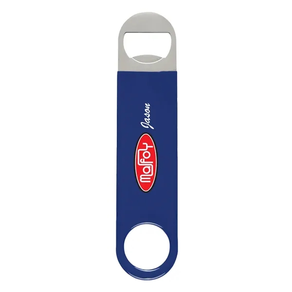 Large Vinyl Coated Stainless Steel Bottle Opener - Large Vinyl Coated Stainless Steel Bottle Opener - Image 9 of 16
