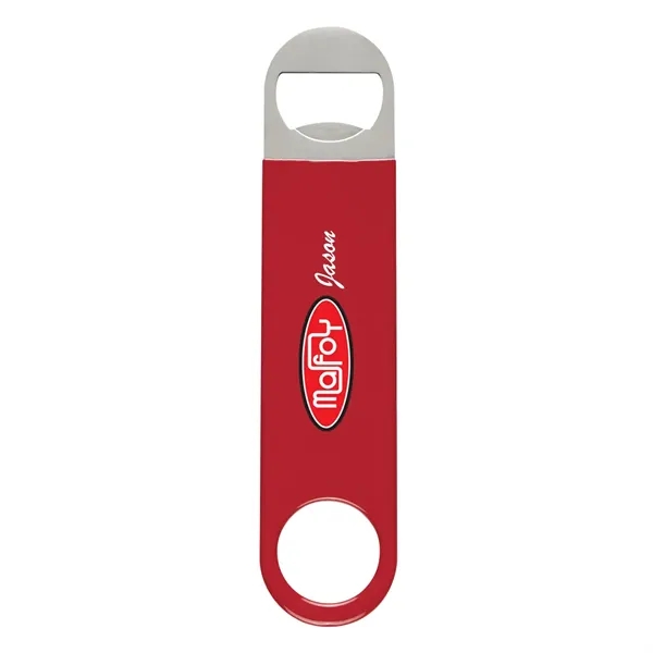 Large Vinyl Coated Stainless Steel Bottle Opener - Large Vinyl Coated Stainless Steel Bottle Opener - Image 14 of 16