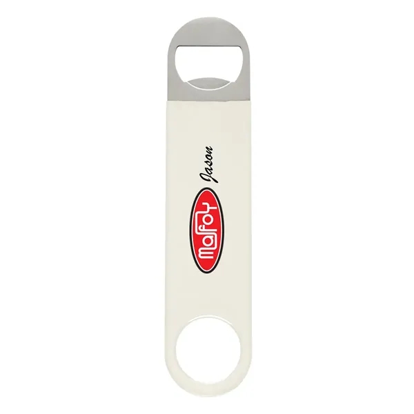 Large Vinyl Coated Stainless Steel Bottle Opener - Large Vinyl Coated Stainless Steel Bottle Opener - Image 16 of 16