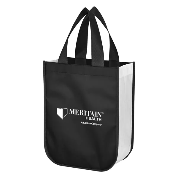 Lola Laminated Non-Woven Shopper Tote Bag - Lola Laminated Non-Woven Shopper Tote Bag - Image 9 of 27