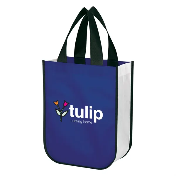 Lola Laminated Non-Woven Shopper Tote Bag - Lola Laminated Non-Woven Shopper Tote Bag - Image 11 of 27
