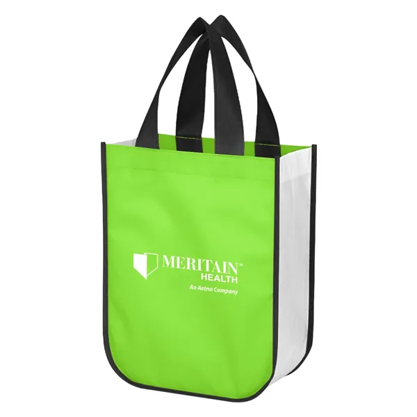 Lola Laminated Non-Woven Shopper Tote Bag - Lola Laminated Non-Woven Shopper Tote Bag - Image 13 of 27