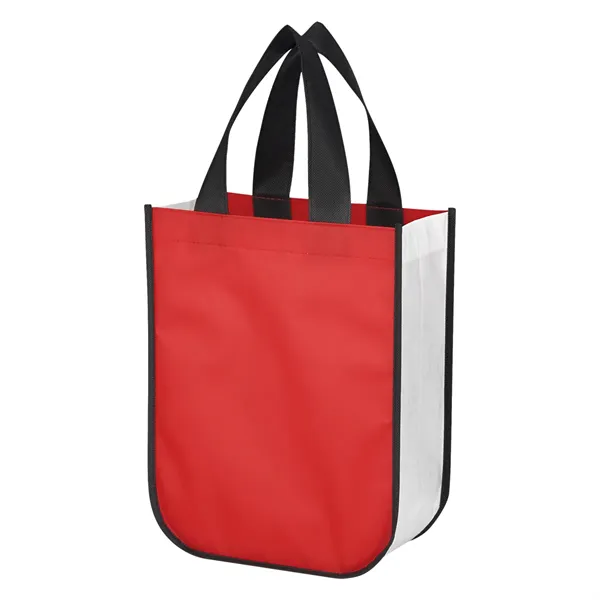 Lola Laminated Non-Woven Shopper Tote Bag - Lola Laminated Non-Woven Shopper Tote Bag - Image 25 of 27