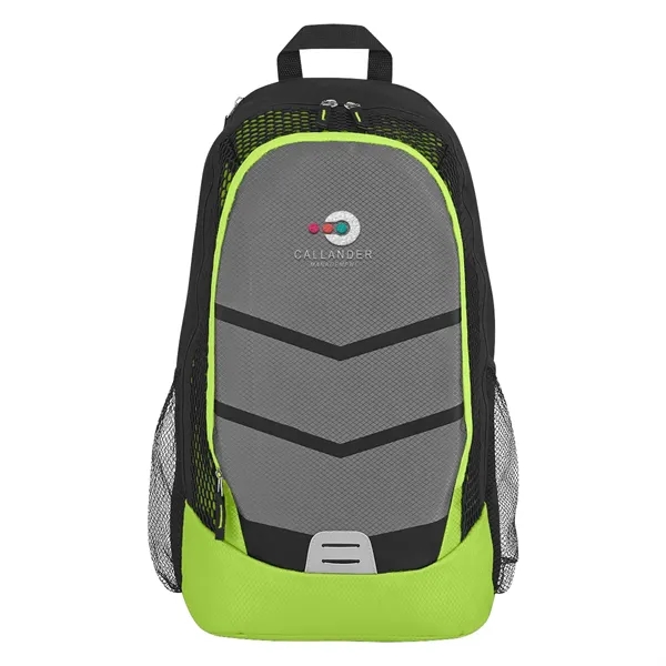 Diamond Lattice Accent Laptop Backpack - Diamond Lattice Accent Laptop Backpack - Image 3 of 4