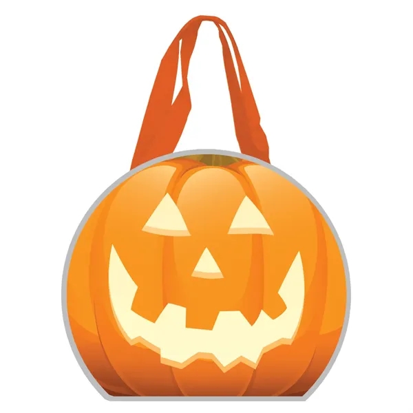 Reflective Halloween Pumpkin Tote Bag - Reflective Halloween Pumpkin Tote Bag - Image 5 of 7