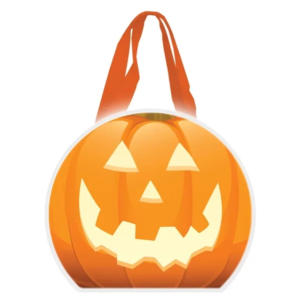 Reflective Halloween Pumpkin Tote Bag - Reflective Halloween Pumpkin Tote Bag - Image 7 of 7